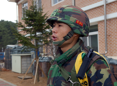 제7포병중대장 대위 김정수